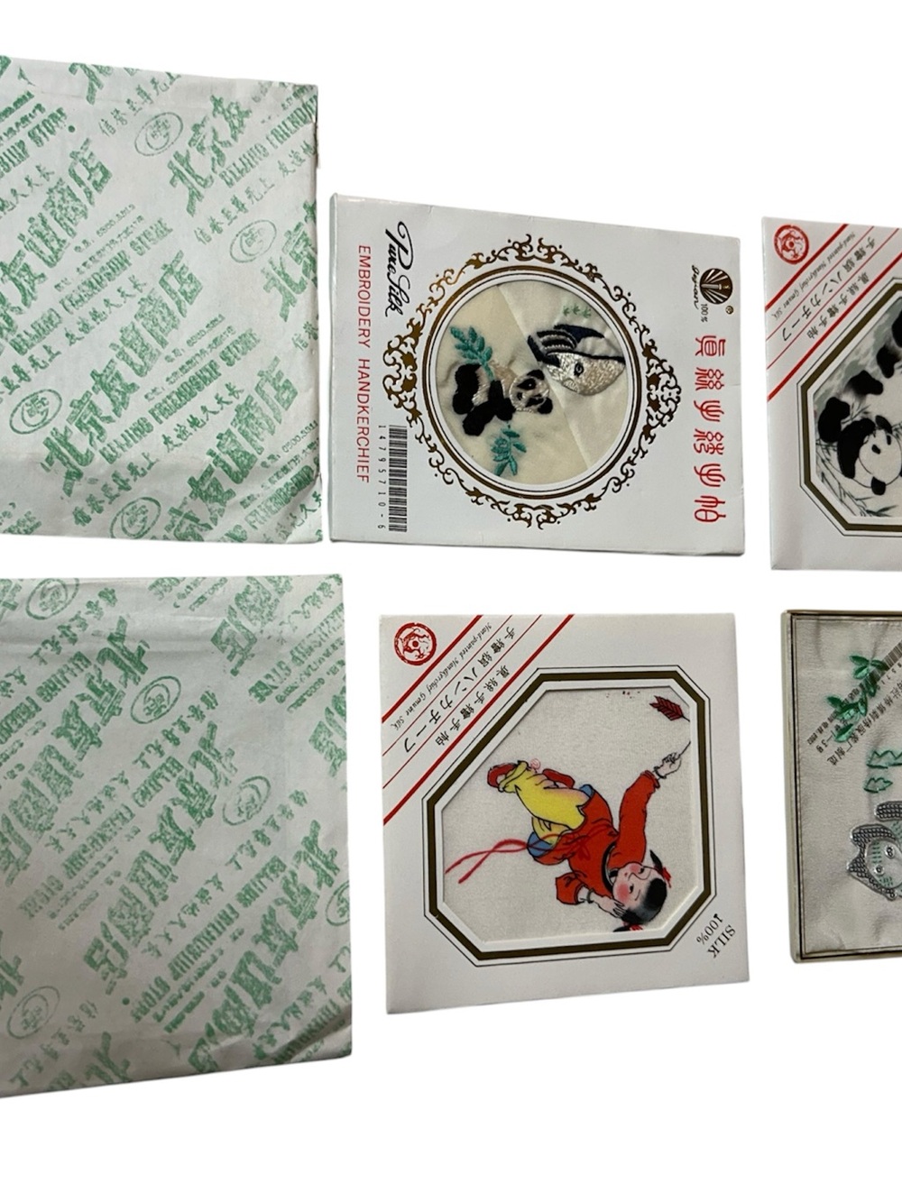 Embroidered handmade pure silk from Korea